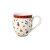 Villeroy und Boch Toy's Delight Kaffeebecher mit Streumotiv, 440 ml, Premium Porzellan, Weiß/Rot - 1