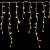 600LED Lichterkette Eisregen Icicle Warmweiß 15 Meter 8 Programme Weihnachtsbeleuchtung, Lichtfarbe:warmweiss - 2