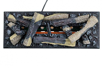 DIMPLEX - Cassette 600 LED inklusive Holzscheit-Set - Elektrokamin Einsatz Cassette - Patentierter 3D Optimyst Flammeneffekt - Wasserdampfkamin Elektrisch, Wasservernebelung LED Lampen - 10