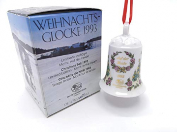 Hutschenreuther Porzellan Weihnachtsglocke 1993 in der Originalverpackung NEU 1.Wahl - 2