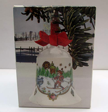 Hutschenreuther - Weihnachtsglocke 1981 - Glocke aus Porzellan - WIE NEU - OVP - 1