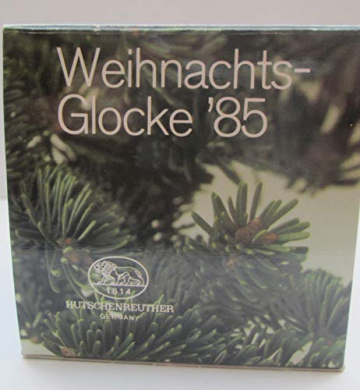 Hutschenreuther - Weihnachtsglocke 1985 - Glocke Porzellan - NEU - OVP - 1. WAHL - 2