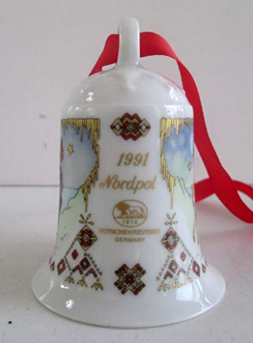 Hutschenreuther - Weihnachtsglocke 1991 - Glocke Porzellan - NEU - OVP - 1. WAHL - 3