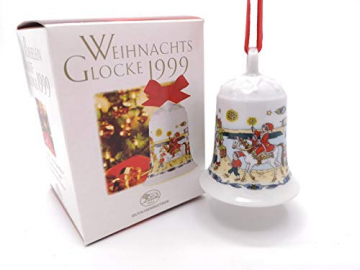 Hutschenreuther - Weihnachtsglocke 1999 - Glocke Porzellan - NEU - OVP - 1. WAHL - 1