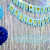 Lametta Vorhänge Silber Glitzer - GREATRIL Mehrfarbig Folien Fransen Lametta Vorhange Bunt Hintergrund für Partydekor Geburtstags Weihnachten Karneval deko Faschingsdeko - 1m x 2.5m - 2 Stück - 4