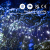 LED Lichterkette Eisregen, AKASUKI 7.5M 200 LED Lichtervorhang mit 8 Beleuchtungsmodi, Eiszapfen Lichterkette Innen und Außen, Strombetrieben für Party, Hochzeit, Balkon, Garten Deko, Kaltweiß - 4