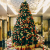 PJDOOJAE Weihnachtsbaum Künstliche Weihnachtsbaumzweige Mit Metallständer Zur Dekoration, Weihnachtsbaum Hoteldekoration 2,1 M Weihnachtsbaum 2,4 M Große Haushaltspuderfreie PVC-Tasche - 4