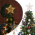 Weihnachtsbaumspitze 10 LED warme Lichter 10 Zoll Rustikales Bauernhaus Metall Xmas Treetop Star für Christbaumschmuck - 3