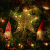 Weihnachtsbaumspitze 10 LED warme Lichter 10 Zoll Rustikales Bauernhaus Metall Xmas Treetop Star für Christbaumschmuck - 4