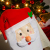 com-four® 2X Premium Stuhlhussen Abdeckung Weihnachtsmann, detailreiche Dekoration zum Überziehen auf den Stuhl für Weihnachten (02 Stück - Santa Claus) - 3