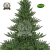 Original Hallerts® Spritzguss Weihnachtsbaum Bolton 180 cm als stufige Edeltanne - Christbaum zu 100% in Spritzguss PlasTip® Qualität - schwer entflammbar nach B1 Norm, Material TÜV und SGS geprüft - Premium Spritzgusstanne - 2