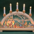 Schwibbogen Lichterbogen Leuchter Bescherung traditionelles Motiv farbig 10flammig innenbeleuchtet Weihnachten Advent Geschenk Dekoration (10792) - 2
