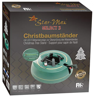 Star-Max Select 3 Christbaumständer, grün - 5