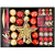 YILEEY Weihnachtskugeln Weihnachtsdeko Set Rot und Gold 88 STK in 21 Farben, Kunststoff Weihnachtsbaumkugeln Box mit Aufhänger Christbaumkugeln Plastik Bruchsicher, Weihnachtsbaumschmuck, MEHRWEG - 1
