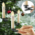 20-60er Weinachten LED Kerzen Weihnachtsbeleuchtung Lichterkette Kerzen kabellos Weihnachtskerzen Weihnachtsbaum Kerzen mit Fernbedienung kabellos Baumkerzen(milchweisse Hülle, 20er) - 4