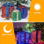 DELICHTER LED Weihnachtsdeko, 3× Rot/Grün/Blau Geschenkbox mit schleifen Weihnachtsbeleuchtung für Innen,zimmer,Wohnung beim Tannenbaum - 3