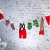 infactory Weihnachtsgirlande: Weihnachts-Deko-Girlande Weihnachtsmann-Wäscheleine, 140 cm (Weihnachtsmanngirlande) - 2