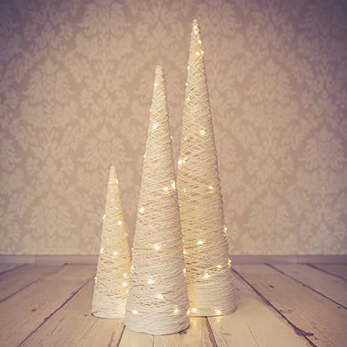 Led Pyramide Weihnachten 3er Set Weihnachtsbeleuchtung Pyramide