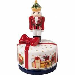 Villeroy & Boch - Nostalgic Melody, Nussknacker drehend, 9 x 15cm, Porzellan, Mehrfarbig 14-8640-6308 - 1