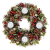 Adventskranz modern, Adventskranz künstlich für Teelichter Ø 30 cm, Tischdeko Weihnachten und für den Advent in 6 Varianten von HISA DARIL® (Winterzauber) - 1