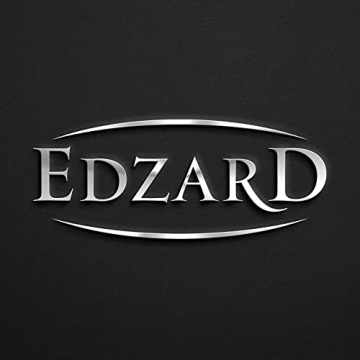 EDZARD Adventskranz Annabell, Durchmesser 34 cm, Edelstahl, silberfarben, für Stumpenkerzen Ø 8 cm - 9