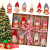 EYCLFY Weihnachtswichtel Anhänger Christbaumschmuck, 10er Set Weihnachtsengel Klein Figuren Anhänger Weihnachtsbaumschmuck aus Stroh, Mini Wichtelmännchen Vintage Tannenbaum Basteln Deko Geschenk - 1