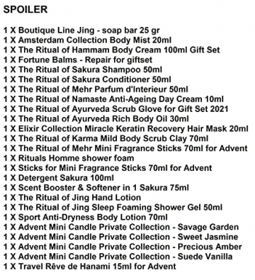 RITUALS Adventskalender 2022 Frauen DELUXE 3D - Beauty Kosmetik Advent Kalender, 24 Geschenke , Pflege Weihnachtskalender Frau, Adventkalender Damen - 5