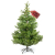BoomDing Weihnachtsbaum künstlich - Einführungsangebot - extra naturgetreuer Tannenbaum (180 cm) inkl. stabilem Metallständer und Aufbewahrungskarton - Tannenbaum künstlich Christbaum - 1