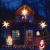 Koicaxy 3D Weihnachtsstern Beleuchtet Außen Batterie, 45CM Led Leuchtstern Außen und Innen, Led Weihnachtsbaumspitze Stern for ​Dekorieren Weihnachtsbaum, Innenhof, Balkon Und Garten (Weiß) - 3