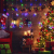 Lichtervorhang Weihnachten Fenster, Led Sterne Lichterkette für Weihnachtsdeko Fenster Lichterkette 8 Modi USB Weihnachtsbeleuchtung Innen & Außen Ip44 Wasserdicht für Weihnachtendeko,Fensterdeko - 2