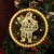 Weihnachten Dekorative Fenster Licht Warmweiß Hängende Weihnachtsbeleuchtung 3D Weihnachtsmann Hintergrund Weihnachtsdeko Lichter für Innen Weihnachtsfeier Party Terrasse Christmas Decoration - 3