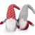 Agoer Weihnachten Deko Wichtel 30cm Hoch x 2, Schwedischen Weihnachtsmann Santa Tomte Gnom Rot grau - Schwedische Wichtel Skandinavischer Zwerg Geschenke für Festliche Ostern Weihnachten - 3