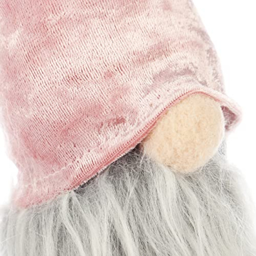 com-four® Hochwertige Weihnachts-Wichtel in XXL für die Weihnachtsdeko, Handmade winterliche Figur als Dekoartikel, niedlicher Kantenhocker als Raumschmuck oder Geschenk - 6