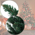 BB Sport Christbaum Weihnachtsbaum 180 cm Dunkelgrün PVC Tannenbaum Künstlich Standfuß Klappsystem - 2