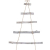 Britesta Weihnachtsdeko: 2 Deko-Holzleitern in Weihnachtsbaum-Form zum Aufhängen, 48 x 78 cm (Holzstrickleiter Weihnachtsbaum, Weihnachtsbaum Leiter Deko, Lichterketten) - 4