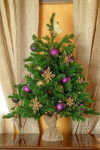 EveXmas- Altair -95cm- Hochwertiger künstlicher Weihnachtsbaum – Einfach zu montieren Wunderschöne Baumspitzen aus 100% PE - Sehr natürlich aussehender Baum - 2