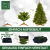 Premium Weihnachtsbaum künstlich 220cm TESTSIEGER - Naturgetreue Spritzguss Elemente, Made in EU - Künstlicher Weihnachtsbaum mit Holzständer und Aufbewahrungstasche –Tannenbaum künstlich Pure Living - 4