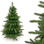 Virpol Künstlicher Weihnachtsbaum Spanischer Tannenbaum Spanische Tanne Christbaum mit Ständer aus Kunststoff 150 cm, Grün - 2