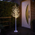 Northpoint LED Lichtbaum Baum Weihnachtsdeko Indoor & Outdoor | Birkenoptik | 120cm | 120 warmweiße LEDs | inkl. Timer - 3