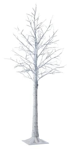 Northpoint LED Lichtbaum Baum Weihnachtsdeko Indoor & Outdoor | Birkenoptik | 120cm | 120 warmweiße LEDs | inkl. Timer - 1