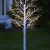 Northpoint LED Lichtbaum Baum Weihnachtsdeko Indoor & Outdoor | Birkenoptik | 180cm | 200 warmweiße LEDs | inkl. Timer - 4