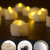 PChero LED Kerzen mit Timer, 12 Stück Flackernde flammenlose Teelichter batteriebetriebene elektrische Kerzenlichter für Zuhause Hochzeit Datum Dekoration – Warmweiß - 4