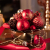 VALERY MADELYN Weihnachtskugeln 60tlg. Kunststoff Christbaumkugeln Weihnachtsbaumschmuck Dekoration Weihnachtsdeko mit Aufhänger Glänzend Glitzernd Matt Thema Rot Gold - 3