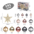Weihnachtskugeln Weihnachtsbaumschmuck (101 Stücke) Weihnachtskugeln Kunststoff, Christbaumschmuck Weihnachtskugeln Set,Tannenbaumschmuck, Weihnachtskugeln Grau - 2