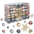 Weihnachtskugeln Weihnachtsbaumschmuck (101 Stücke) Weihnachtskugeln Kunststoff, Christbaumschmuck Weihnachtskugeln Set,Tannenbaumschmuck, Weihnachtskugeln Grau - 1